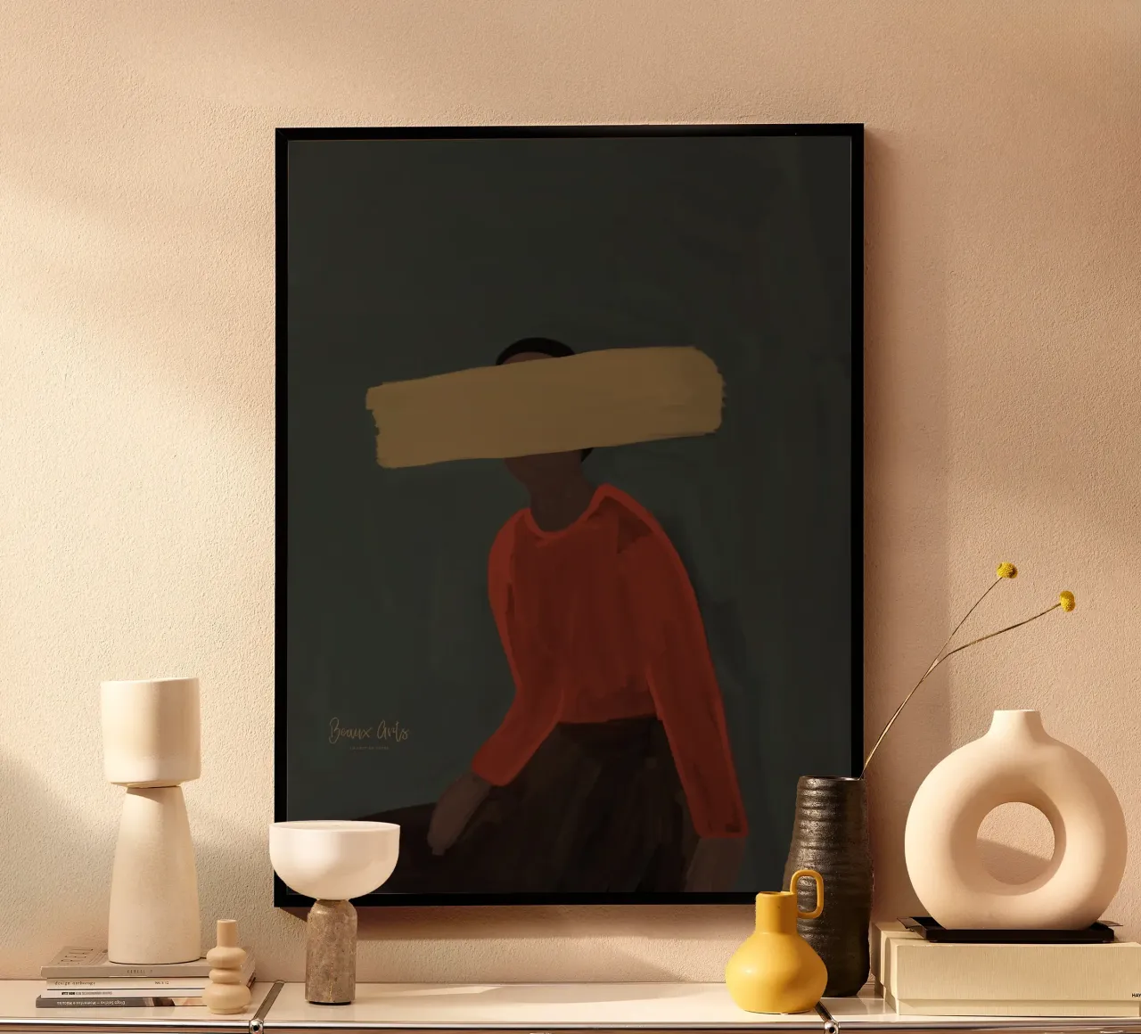 Afro Anonymity poster da Mathudace Créas