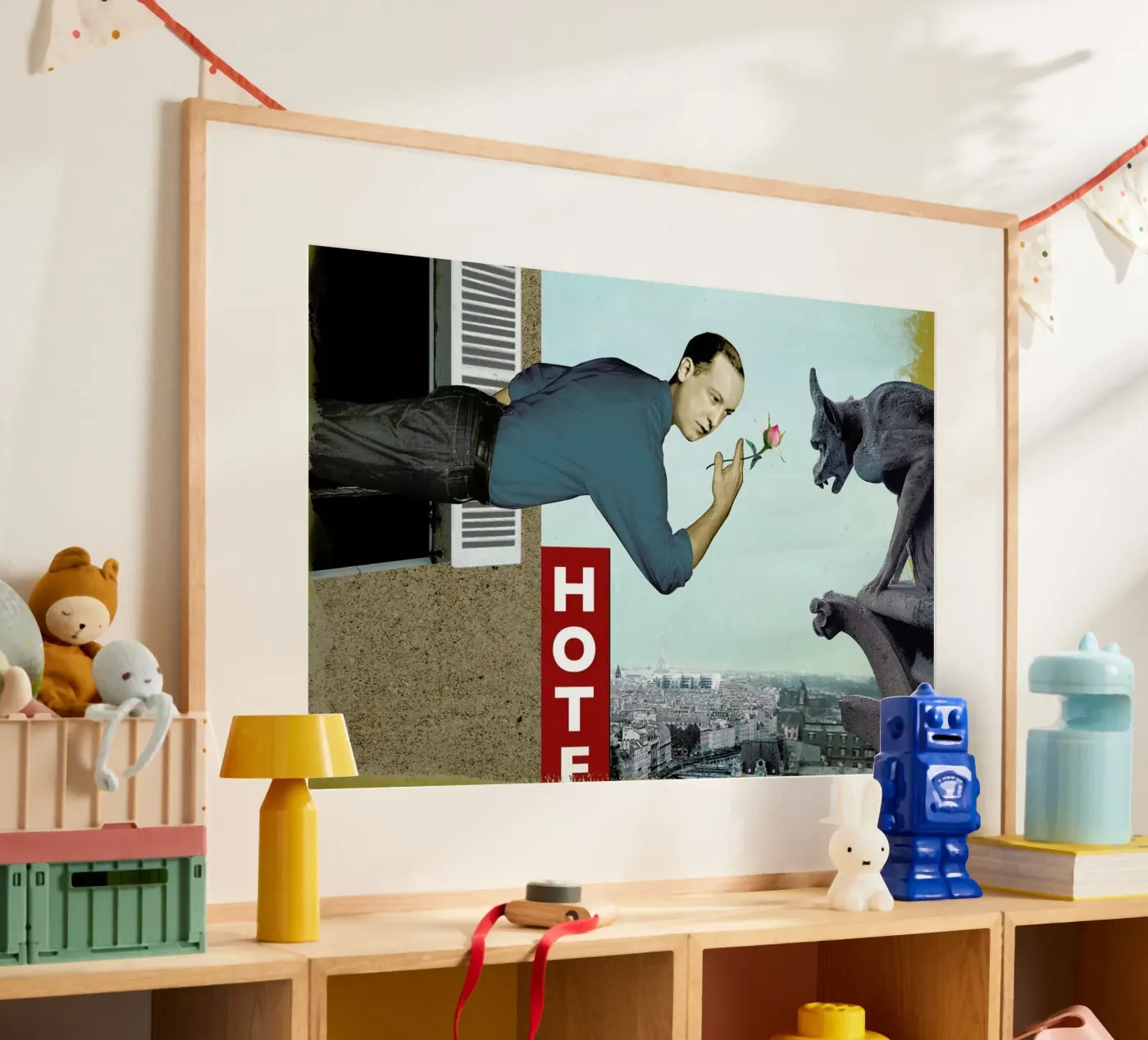 The Rose poster van Ellen Weinstein