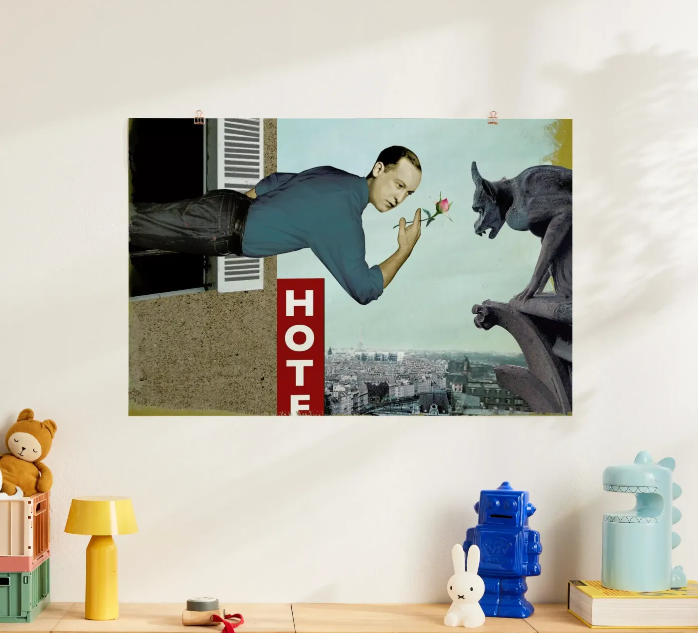 The Rose poster van Ellen Weinstein