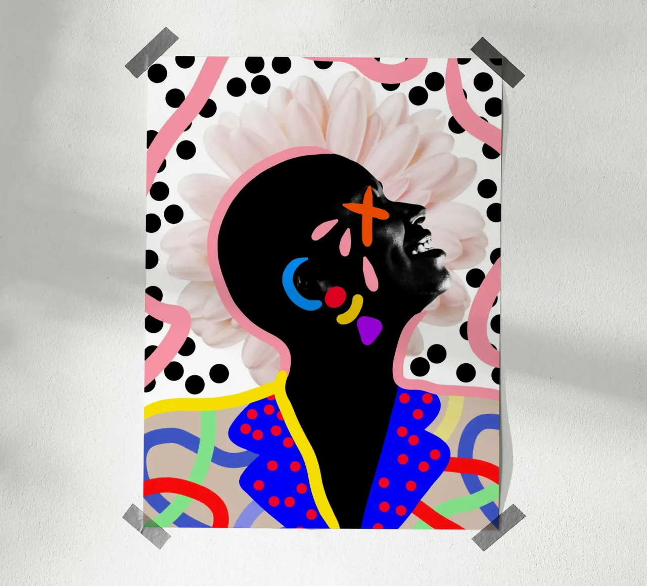 Afro Expressions poster da Mathudace Créas