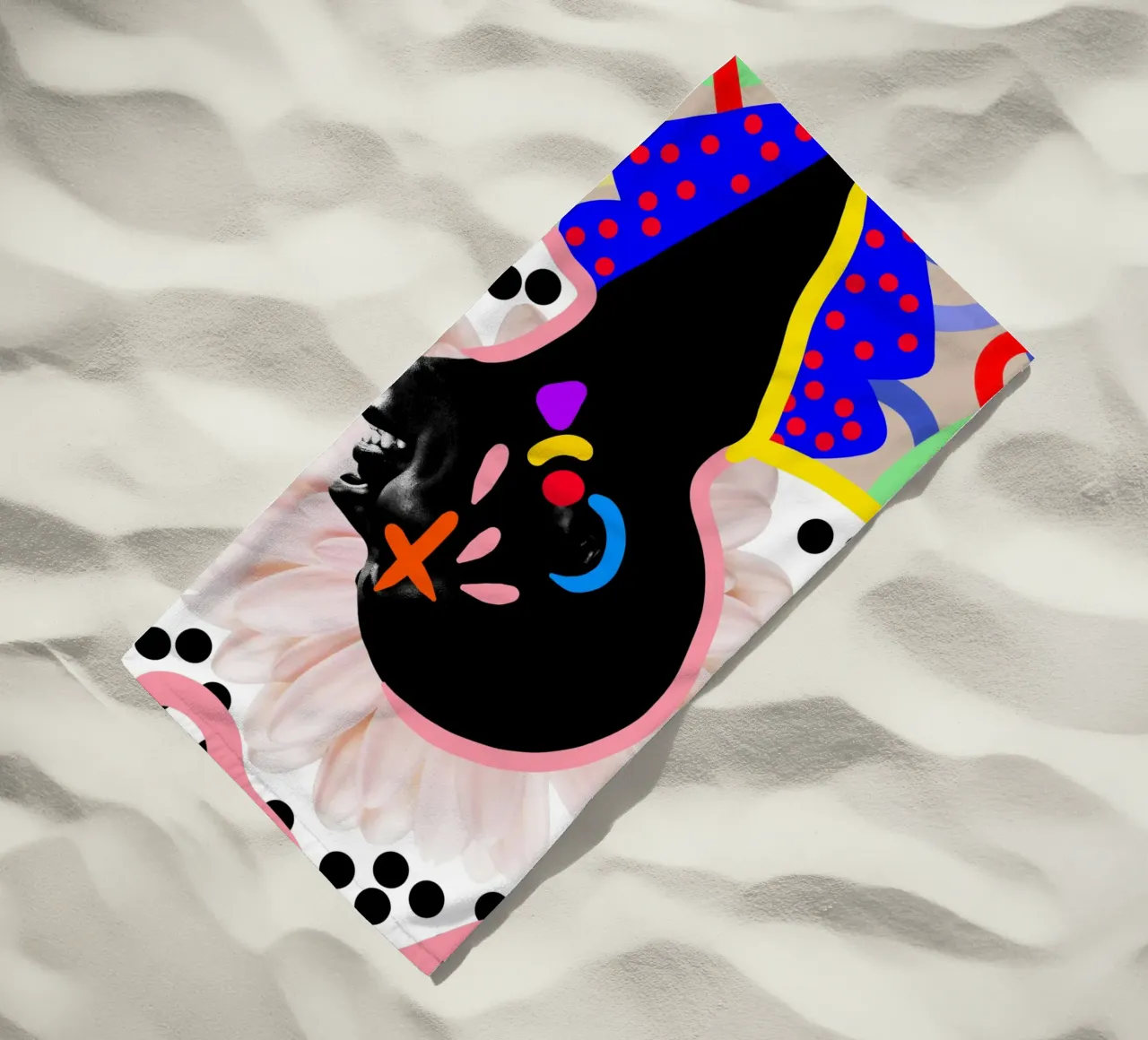 Afro Expressions telo mare da Mathudace Créas