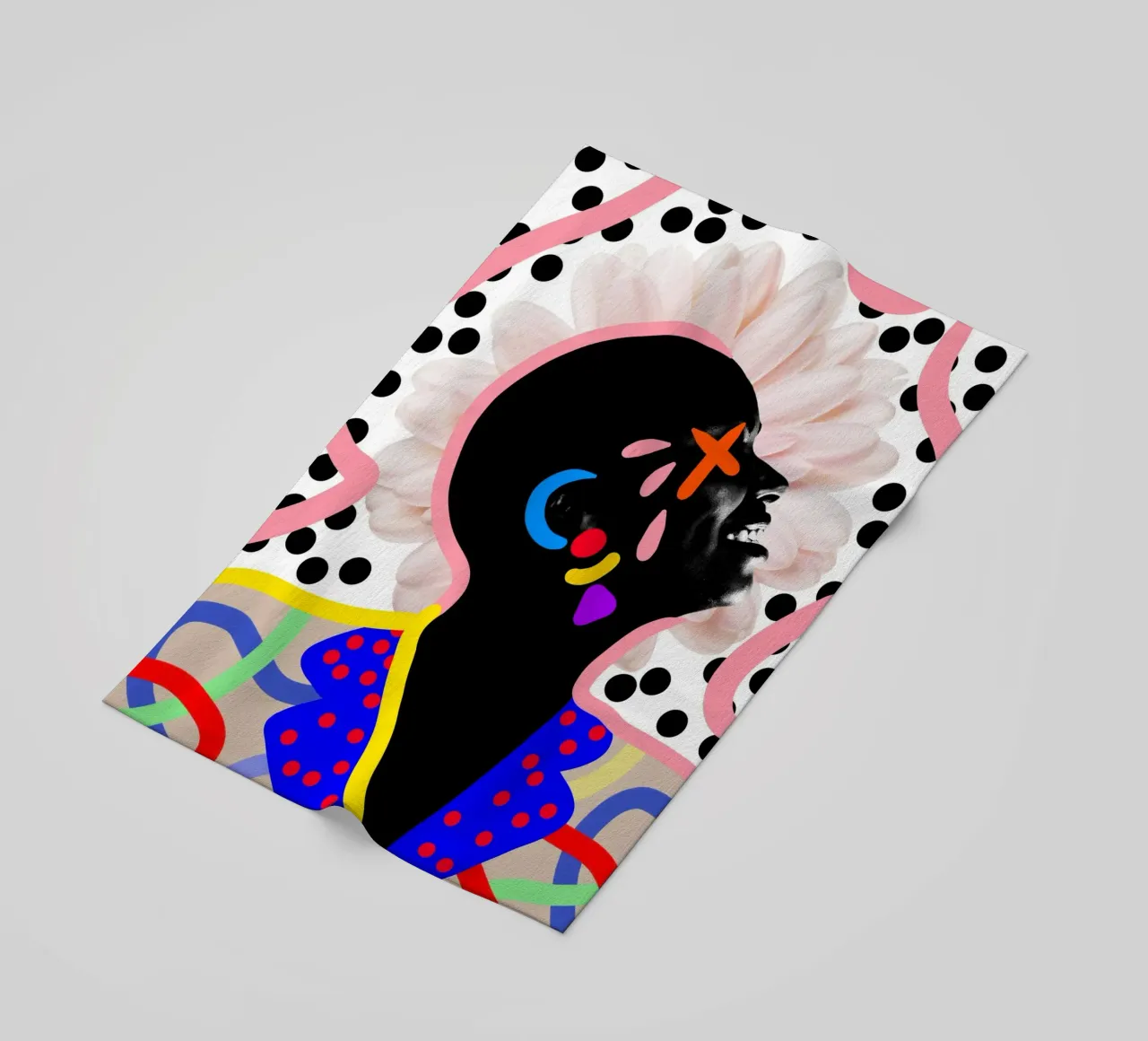 Afro Expressions telo mare da Mathudace Créas