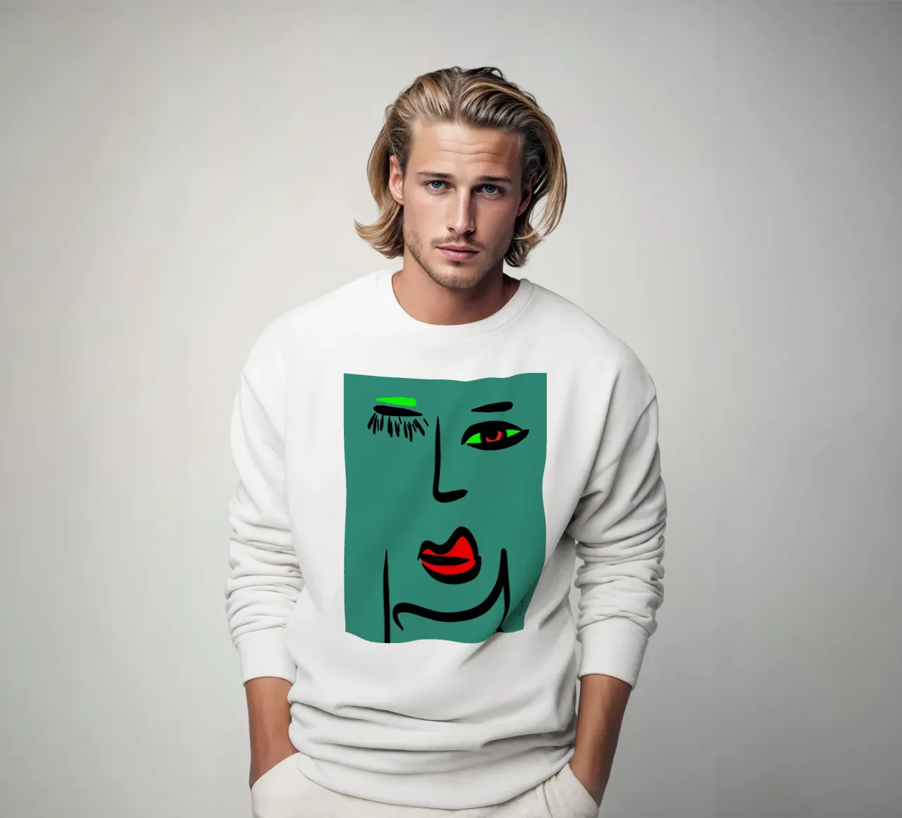 Soft Layers felpa da Mike Leymi