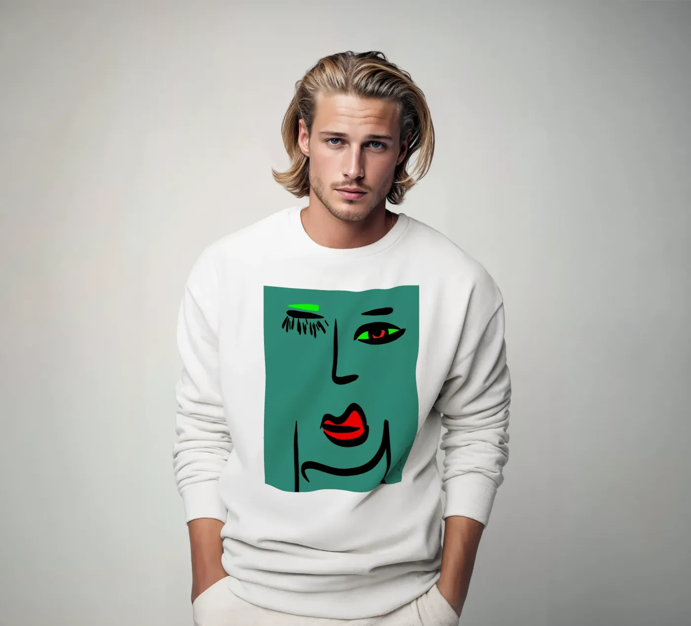 Soft Layers sweatshirt by Mike Leymi