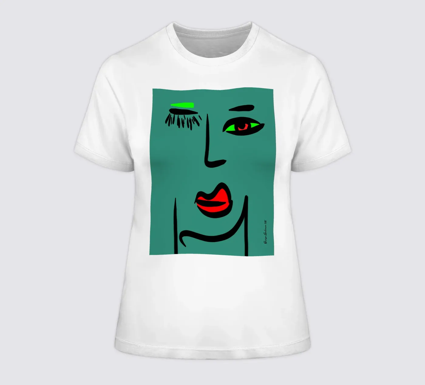 Soft Layers t-shirt da donna da Mike Leymi