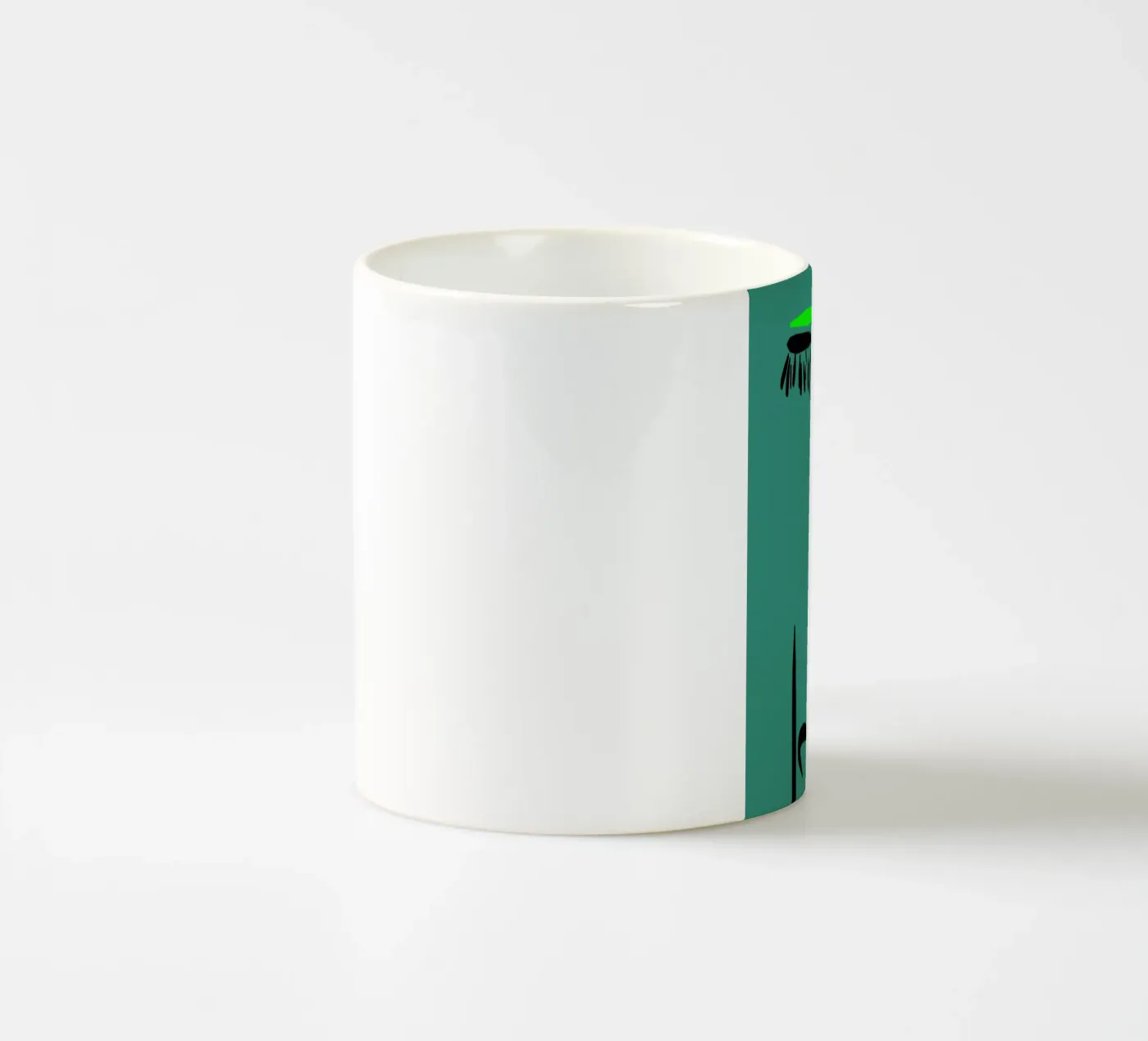 Soft Layers ceramic mug by Mike Leymi
