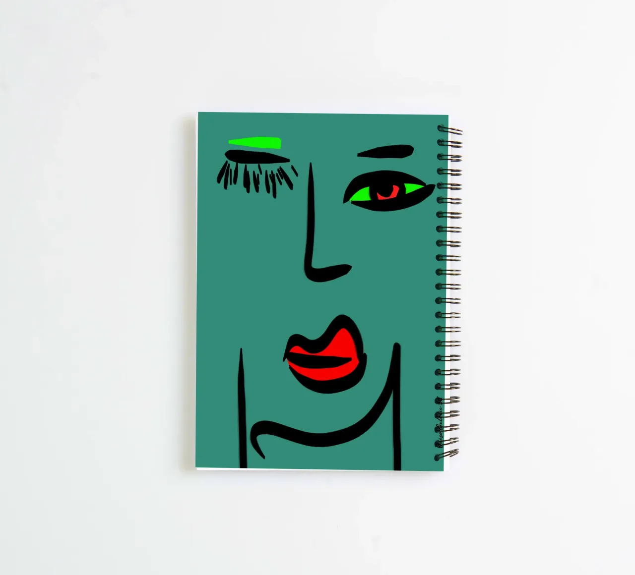 Soft Layers spiral notebook by Mike Leymi