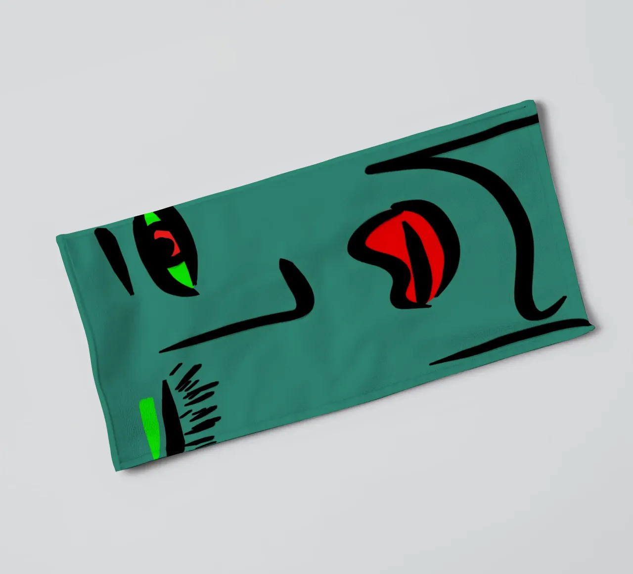 Soft Layers Handtuch von Mike Leymi