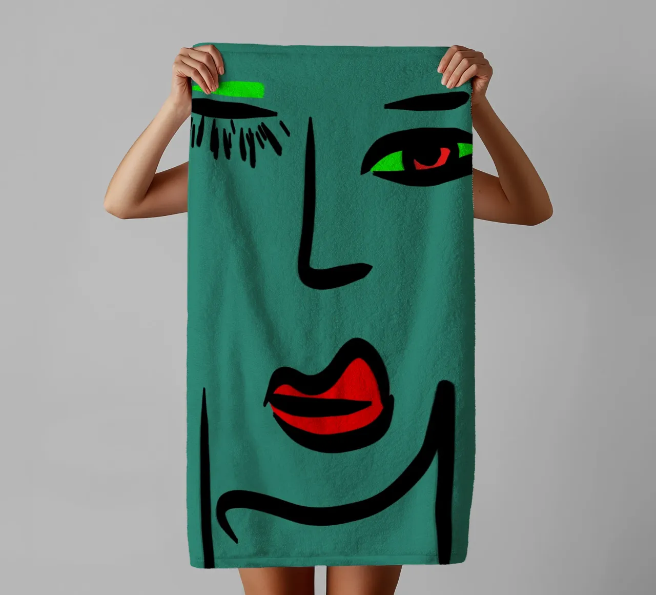 Soft Layers Handtuch von Mike Leymi