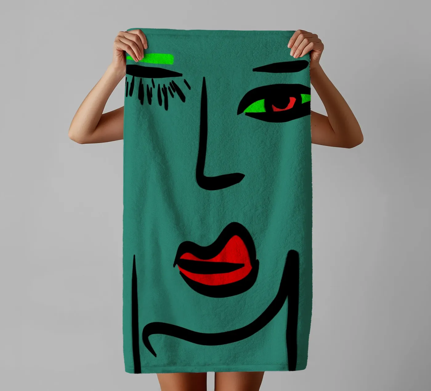 Soft Layers Handtuch von Mike Leymi