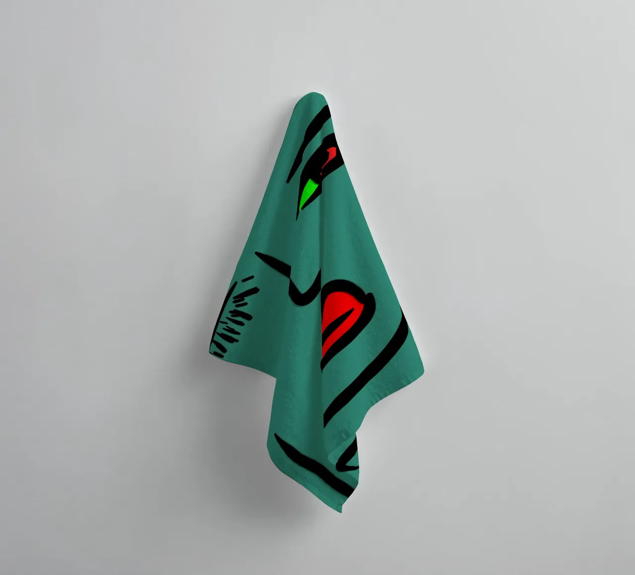 Soft Layers Handtuch von Mike Leymi