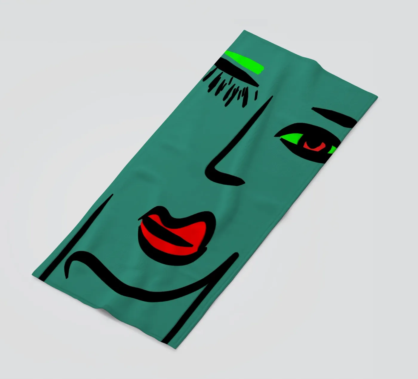 Soft Layers beach towel by Mike Leymi