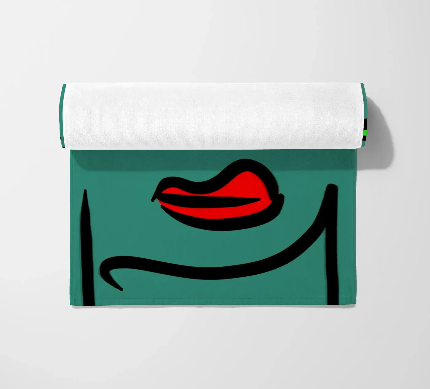 Soft Layers beach towel by Mike Leymi