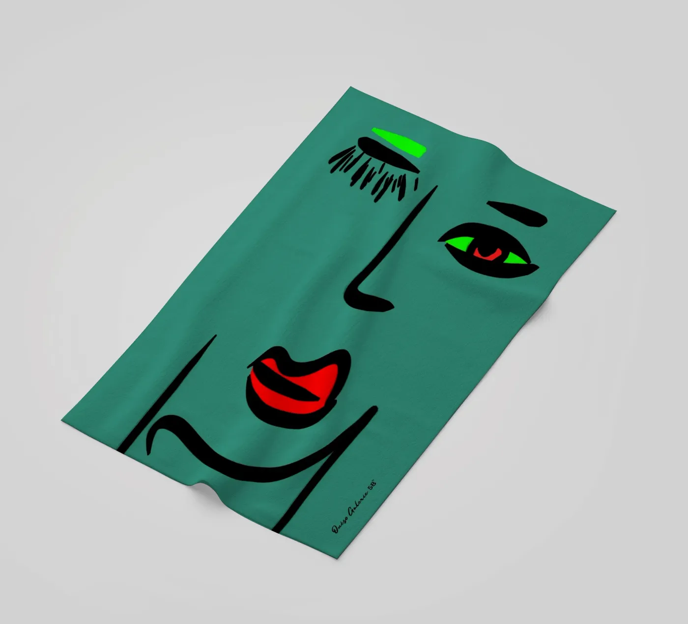 Soft Layers beach towel by Mike Leymi