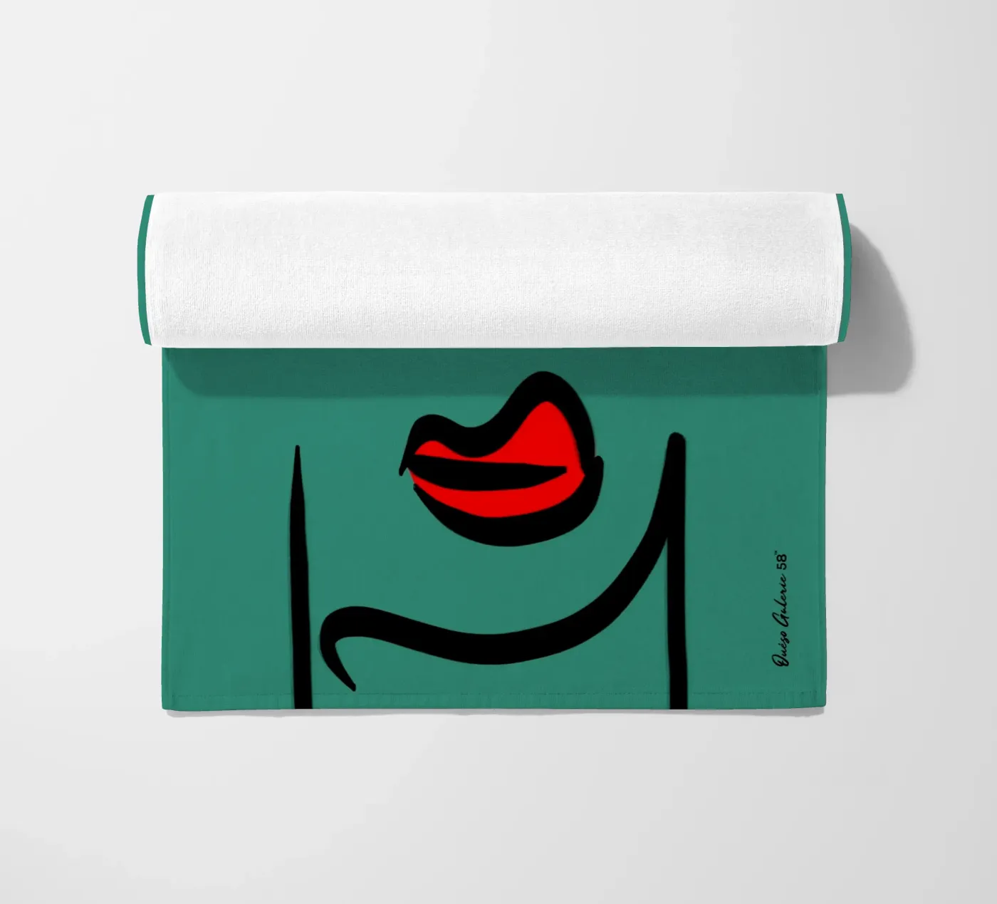 Soft Layers beach towel by Mike Leymi