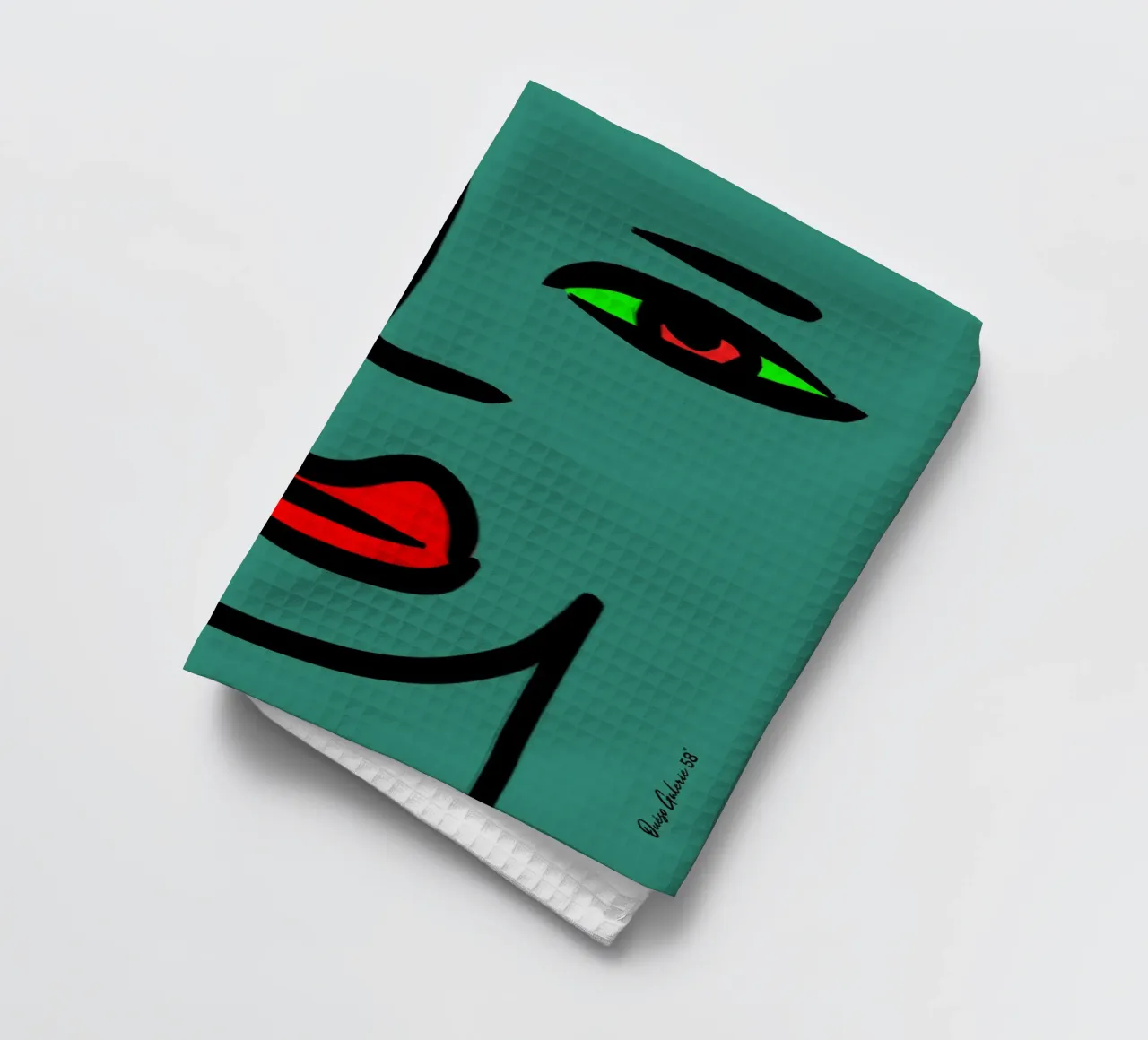 Soft Layers canovaccio da cucina da Mike Leymi