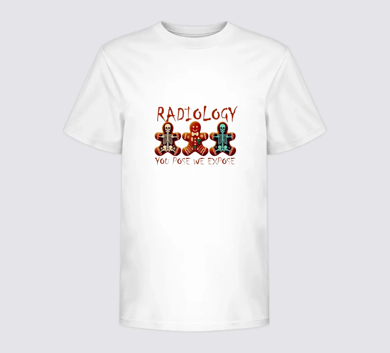 RADIOLOGY. YOU POSE WE EXPOSE kids t-shirt by edsonramosart