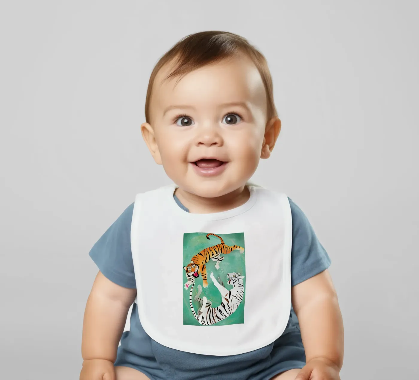 Tigers bavaglino da Ellen Weinstein