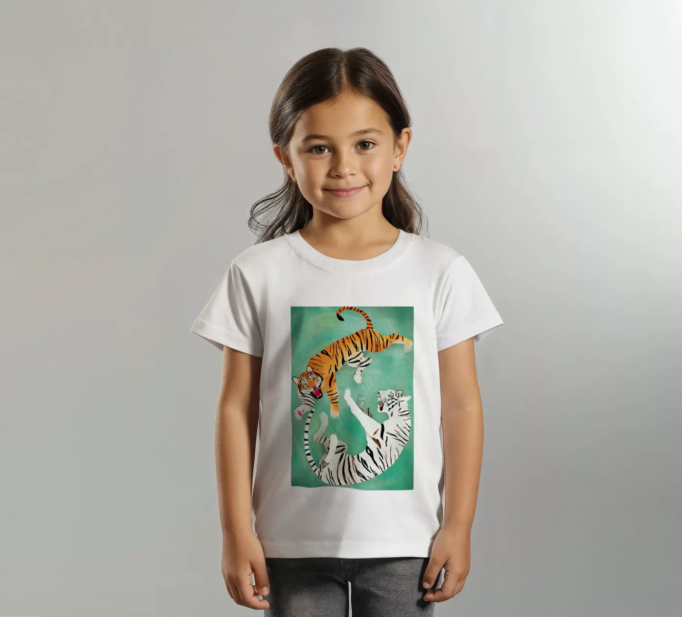 Tigers t-shirt bambini da Ellen Weinstein