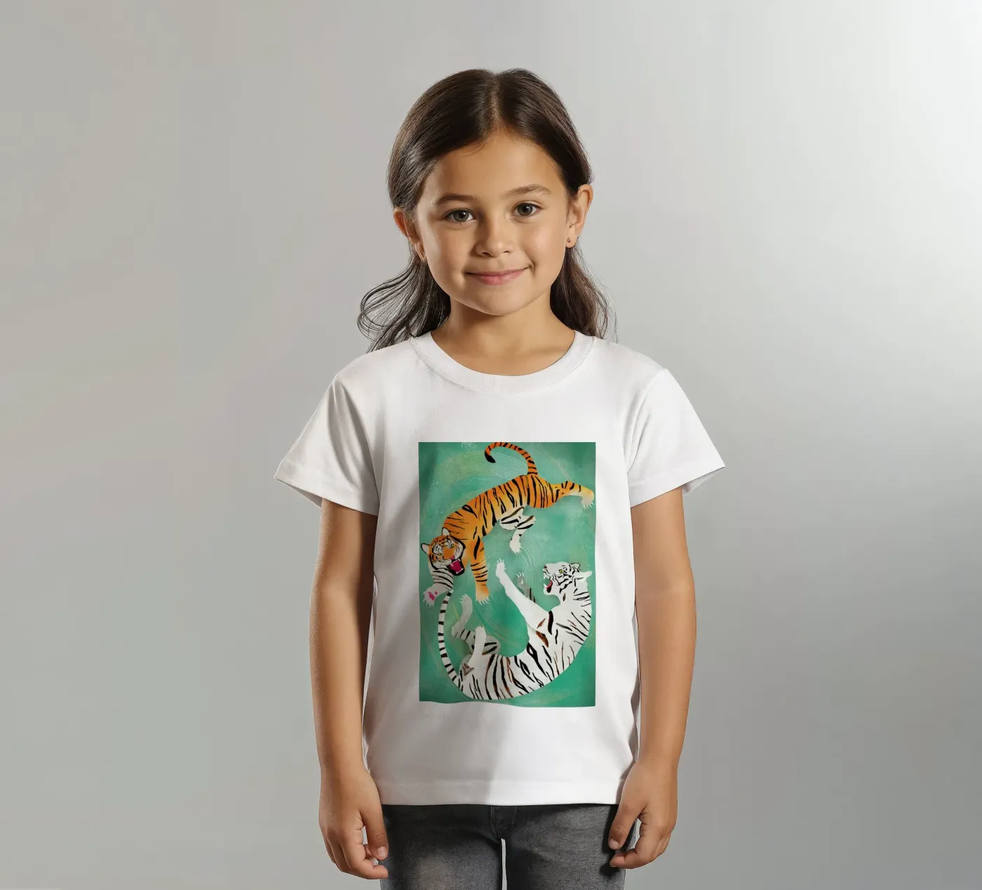 Tigers t-shirt bambini da Ellen Weinstein