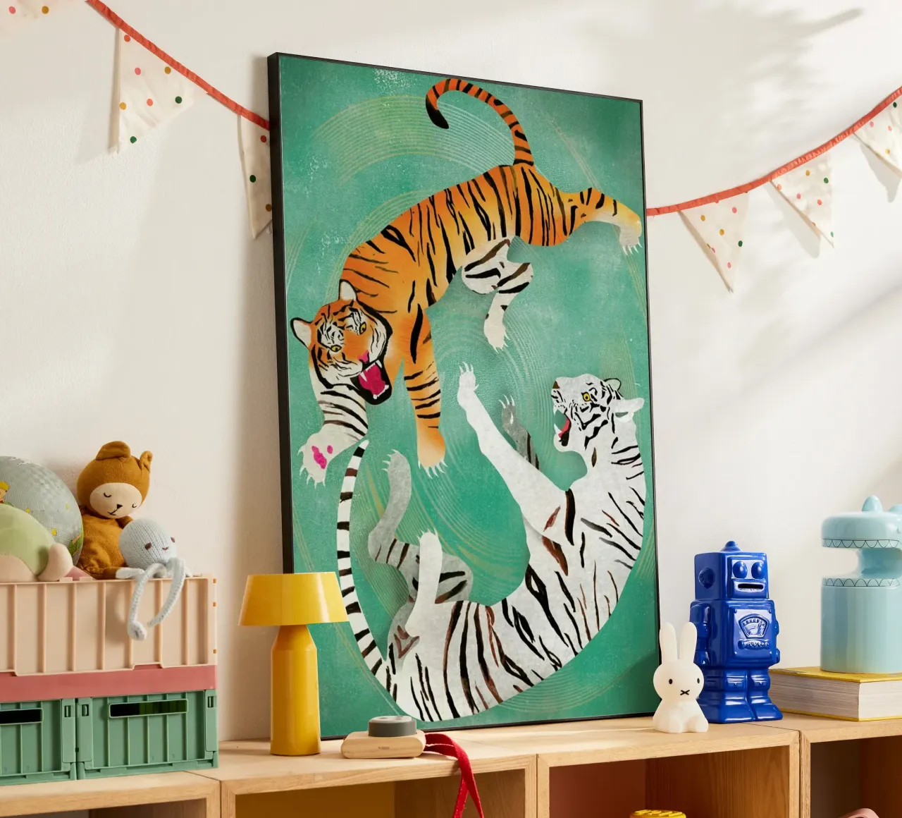 Tigers forex plate by Ellen Weinstein