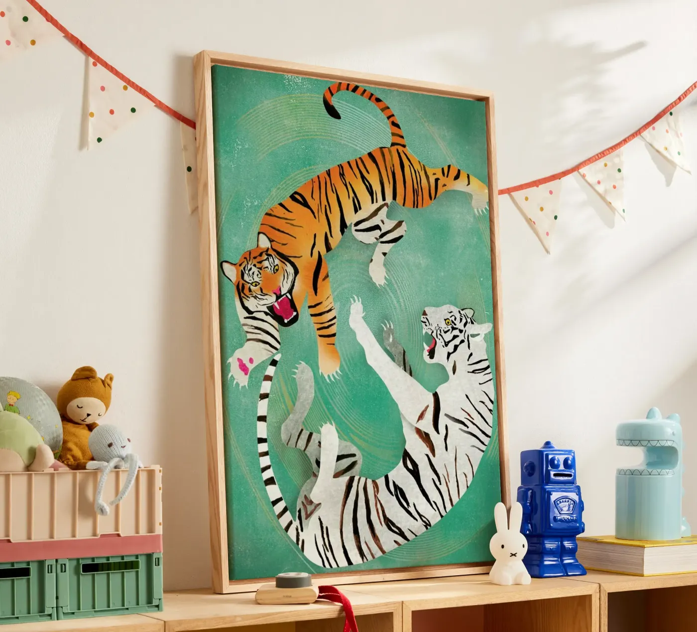 Tigers tela da Ellen Weinstein