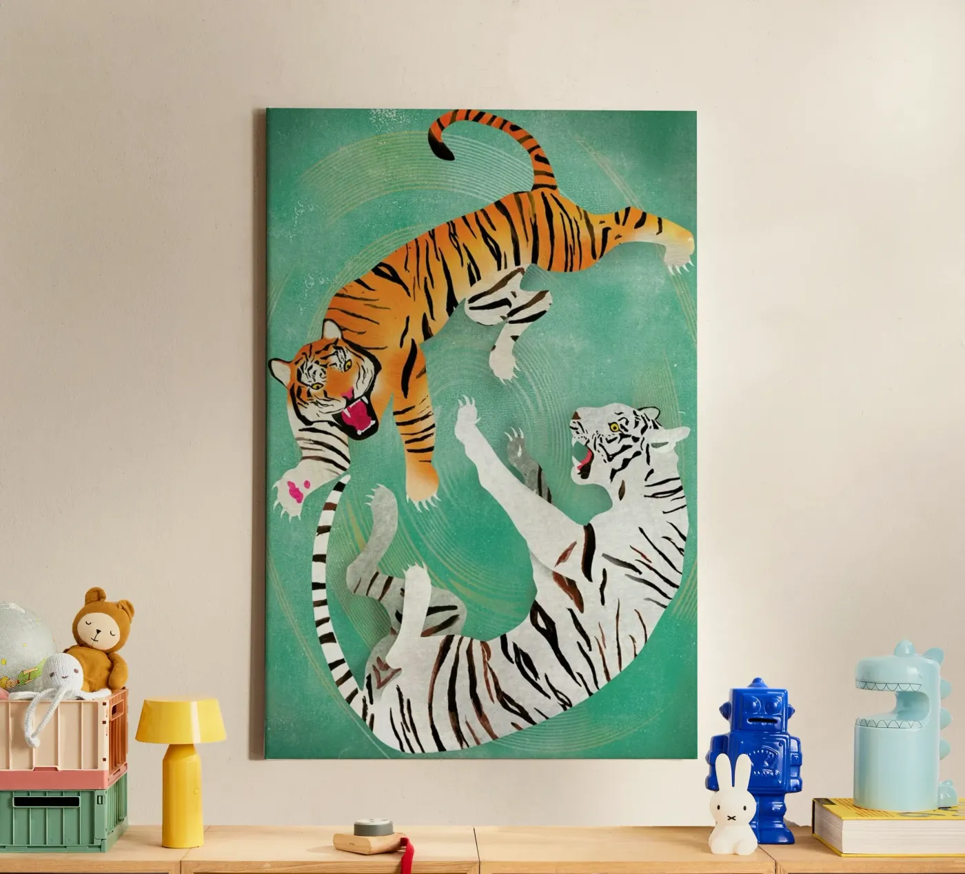 Tigers tela da Ellen Weinstein