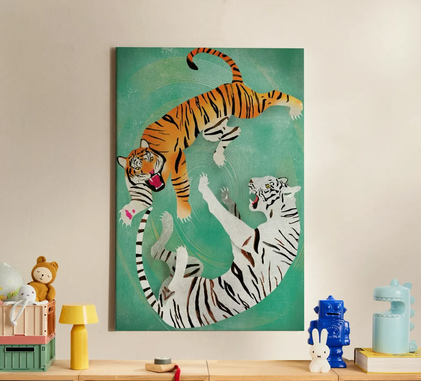 Tigers tela da Ellen Weinstein