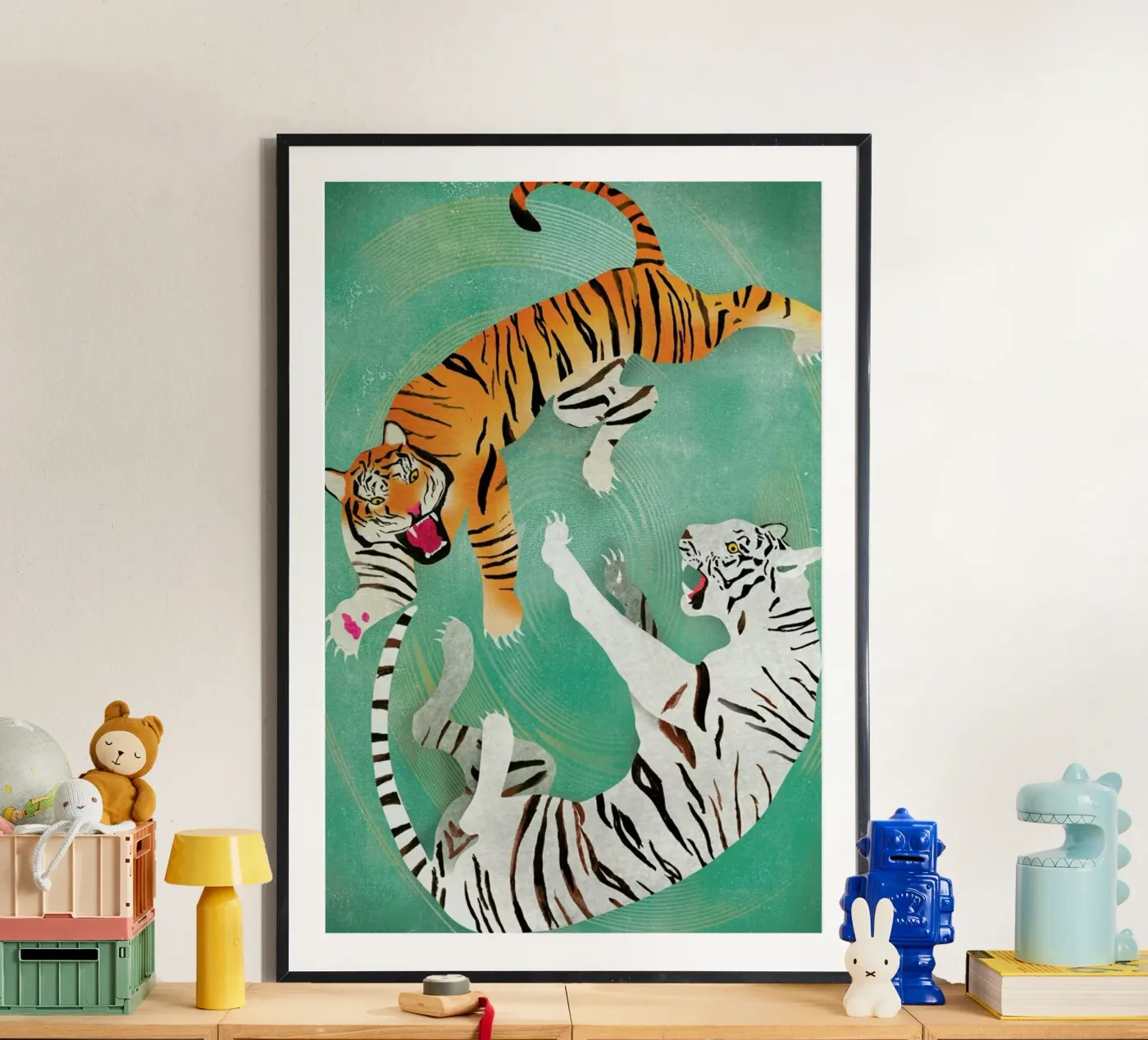 Tigers poster da Ellen Weinstein
