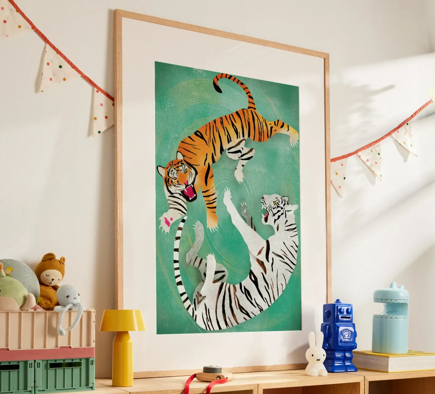 Tigers poster da Ellen Weinstein
