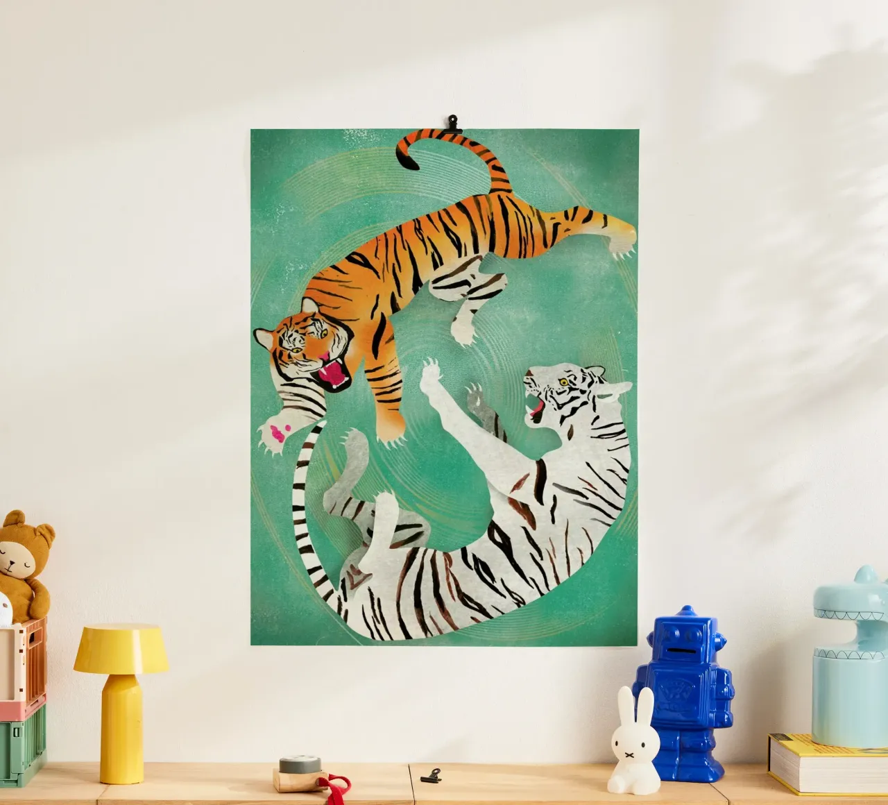 Tigers poster da Ellen Weinstein