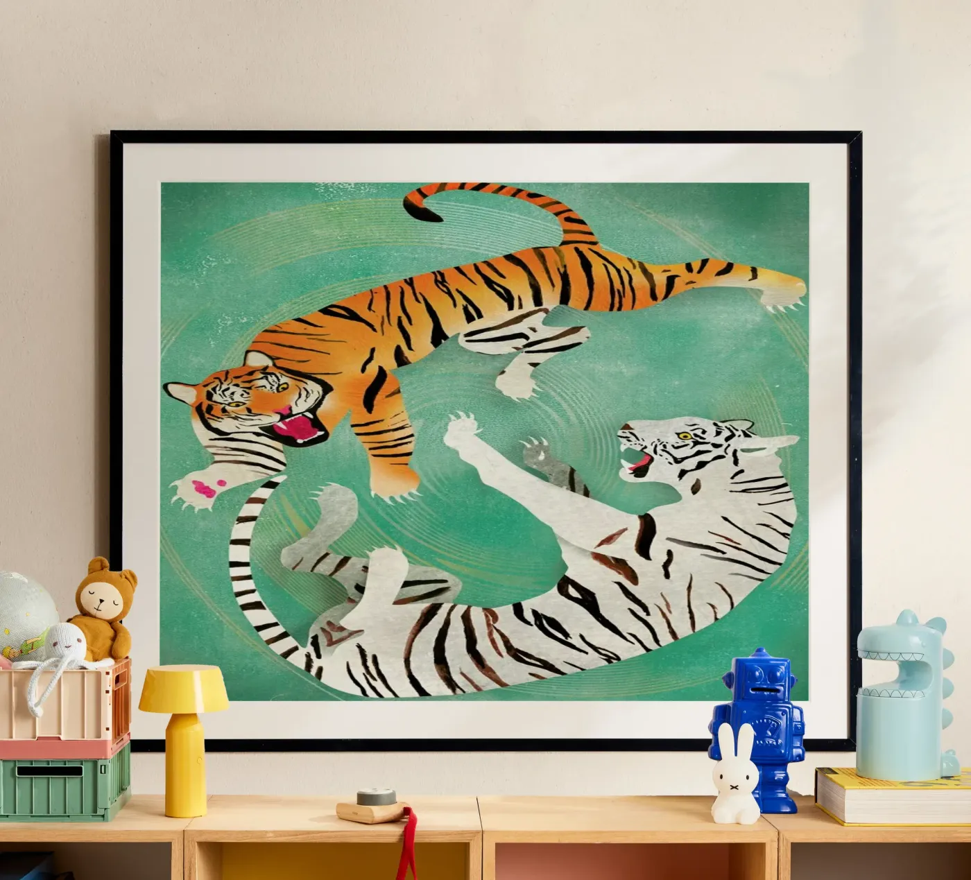 Tigers poster da Ellen Weinstein