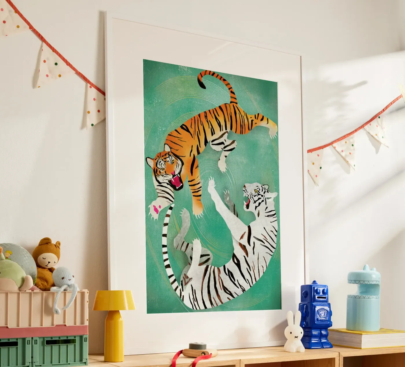 Tigers poster da Ellen Weinstein