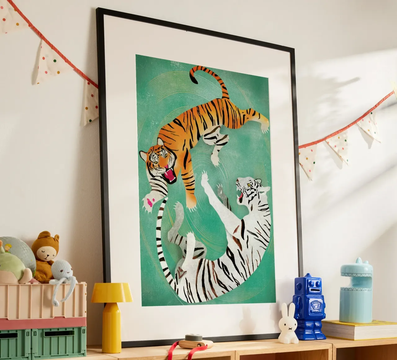 Tigers poster da Ellen Weinstein