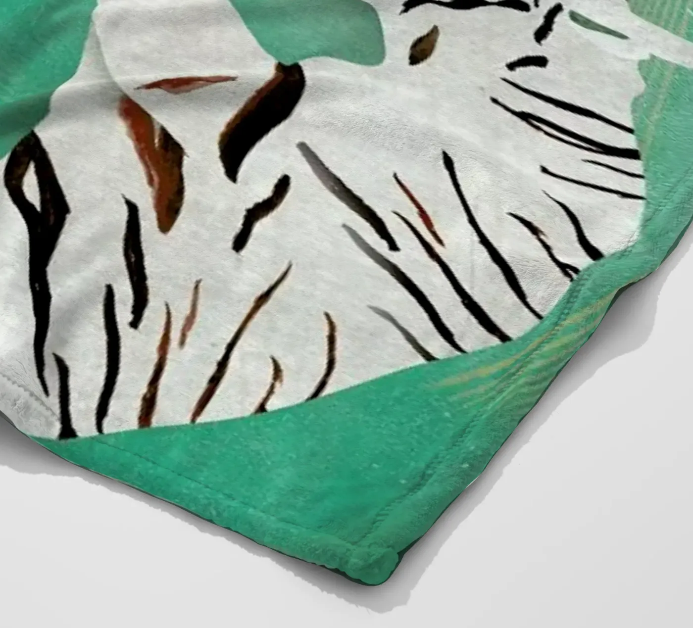 Tigers Fleecedecke von Ellen Weinstein