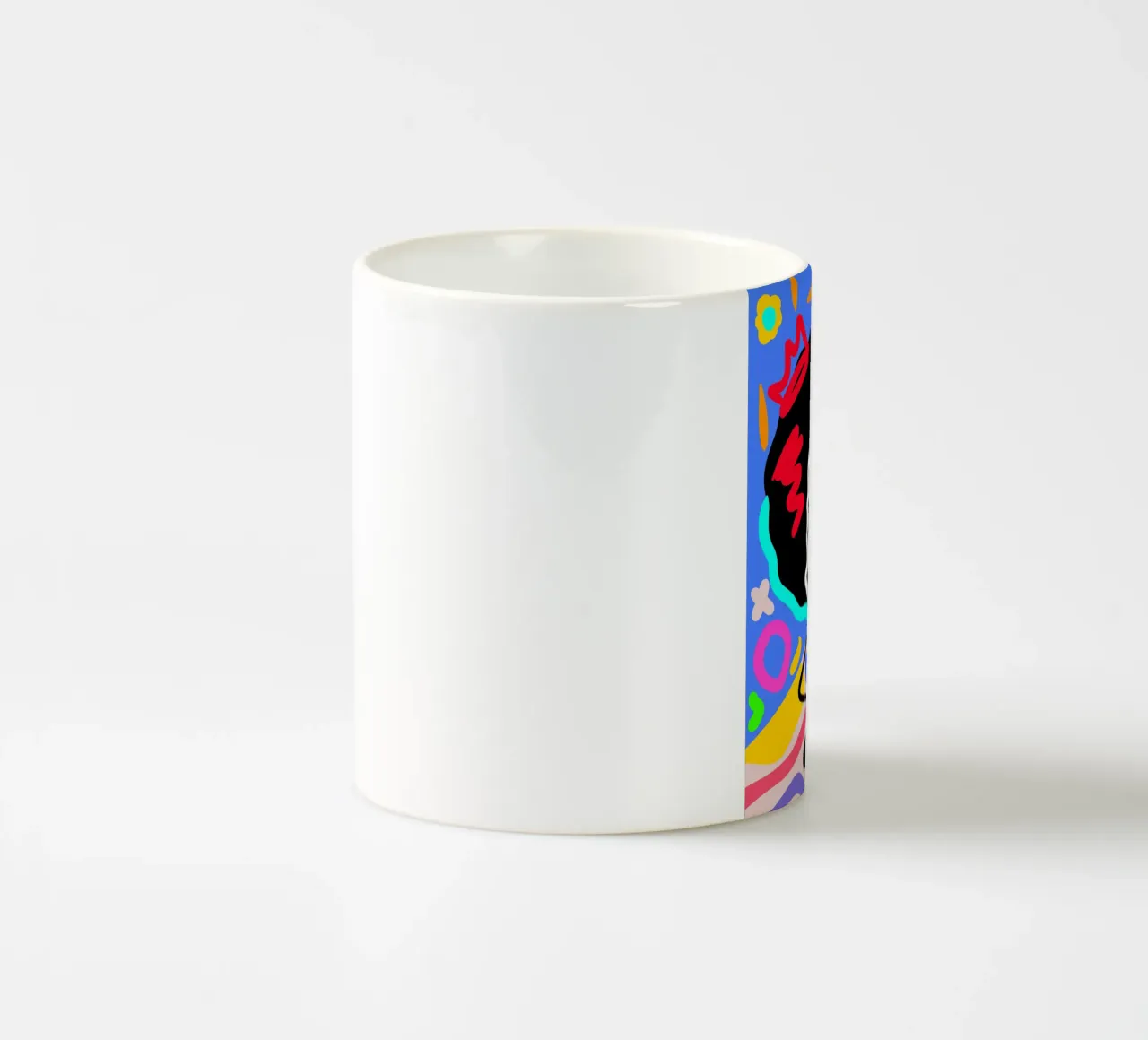 Afro Fusion tazza in ceramica da Mathudace Créas