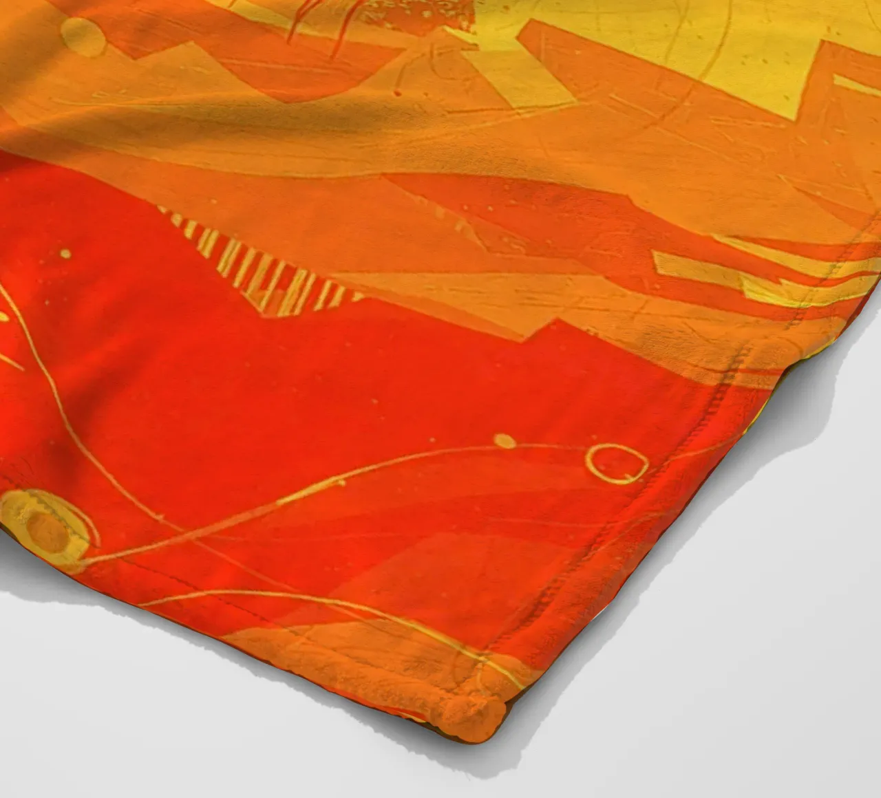 Abstract II Orange Burst coperta in pile da Crypto_Jungle