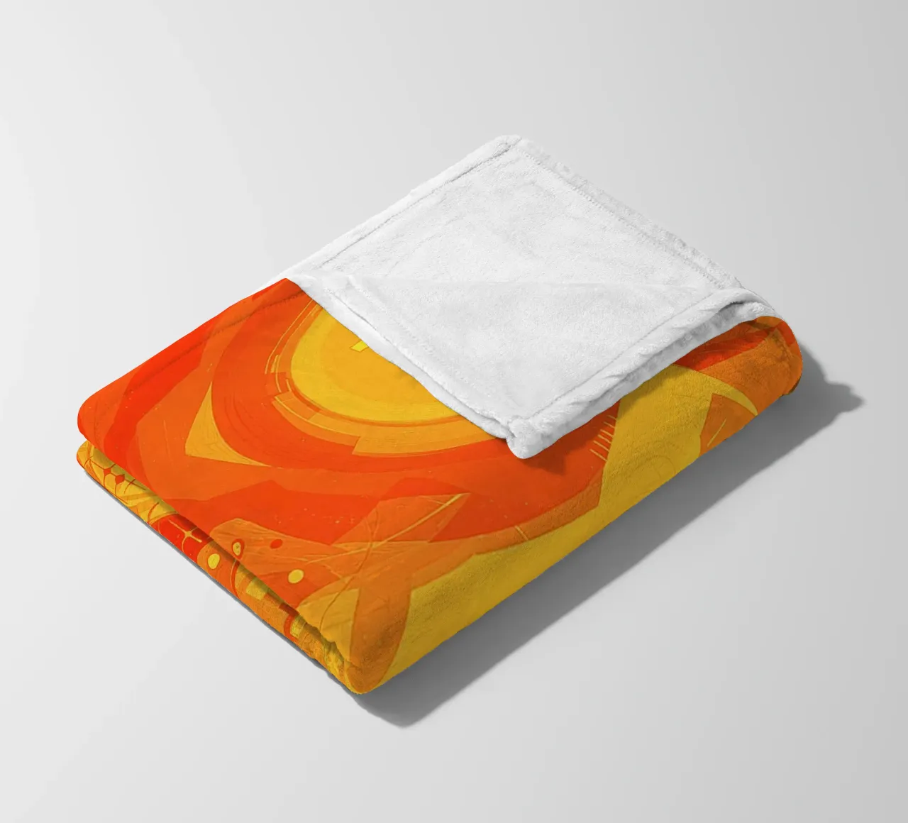 Abstract II Orange Burst coperta in pile da Crypto_Jungle