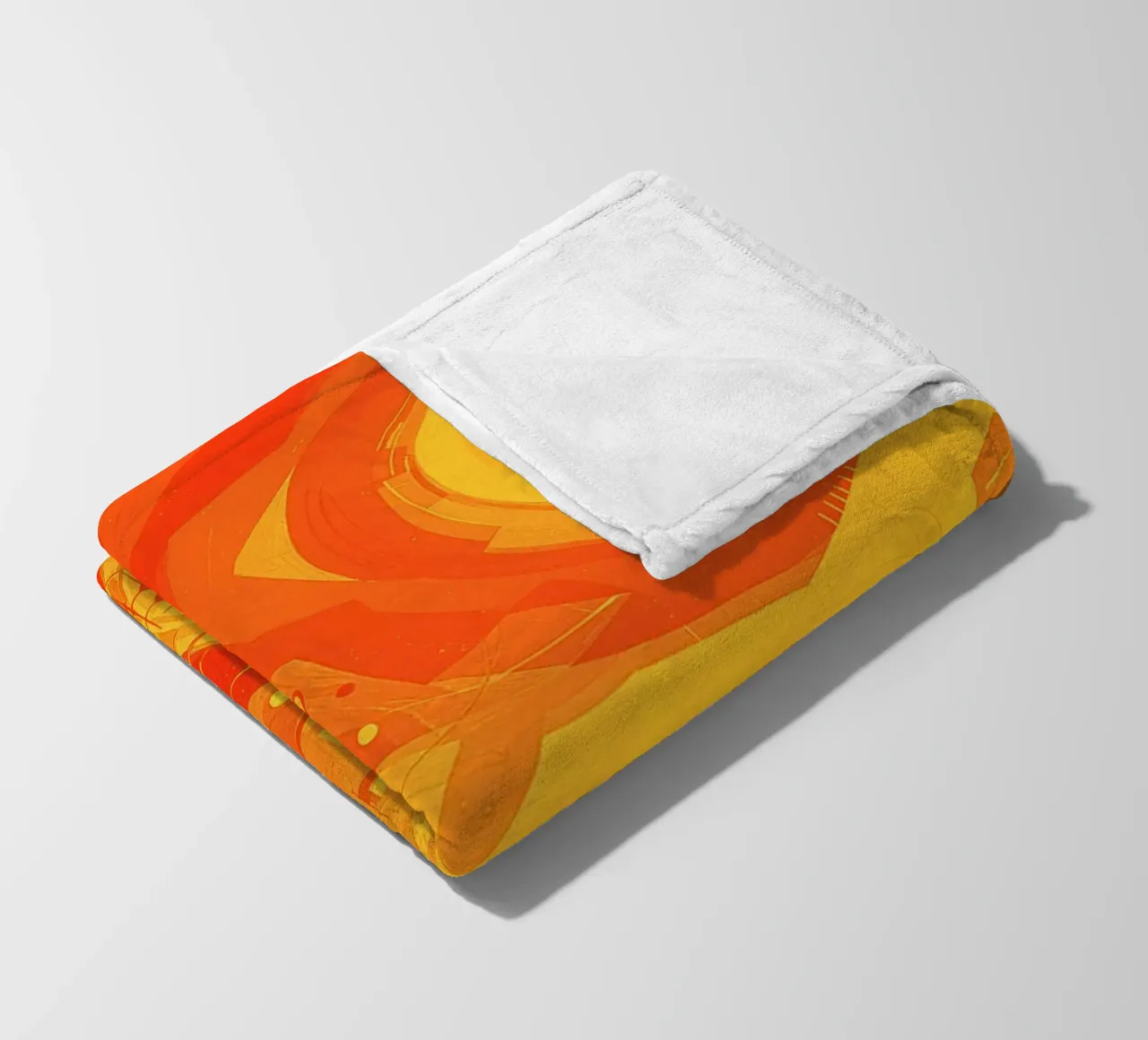 Abstract II Orange Burst coperta in pile da Crypto_Jungle