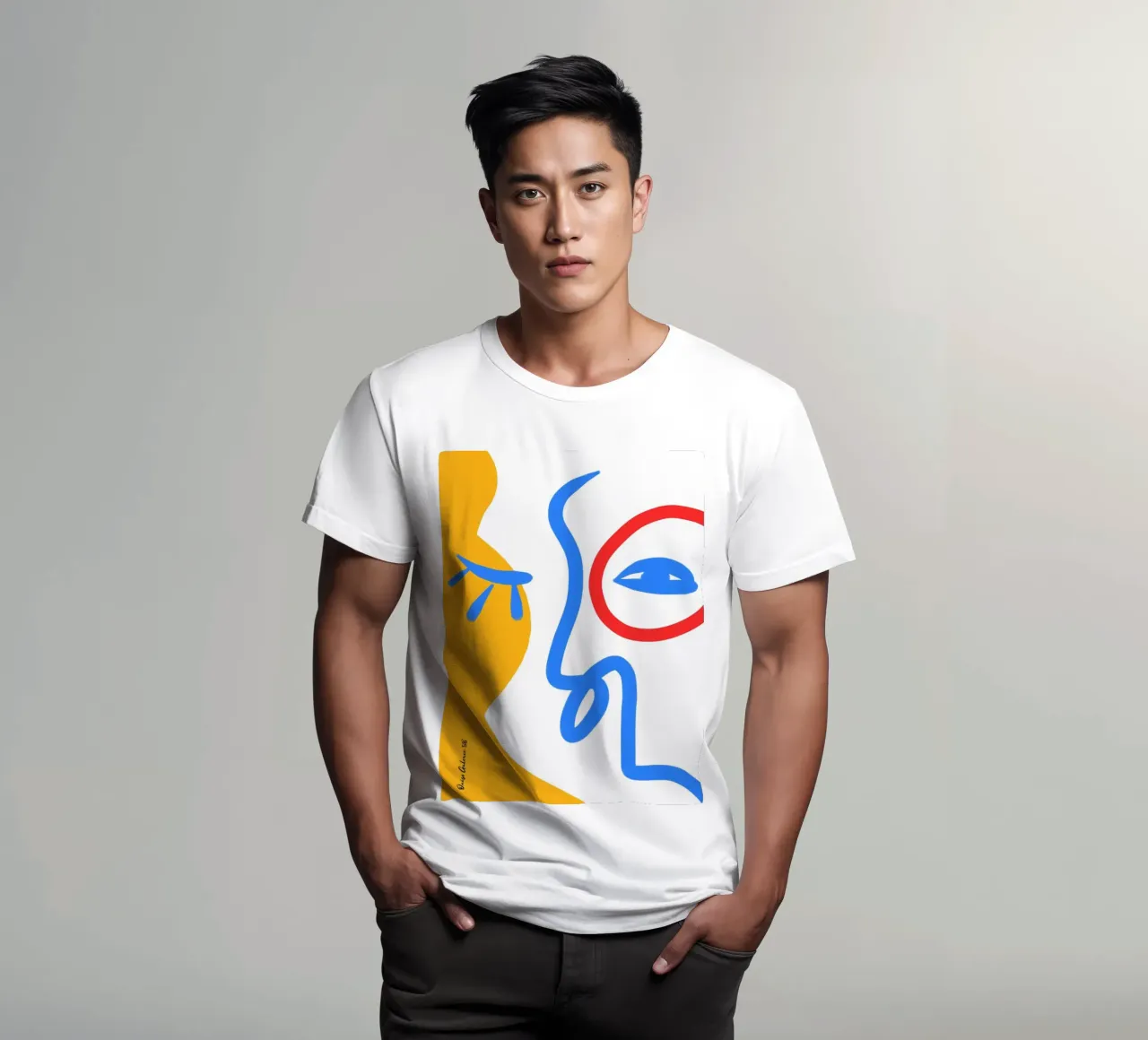 Dynamic Worlds T-Shirt von Mike Leymi