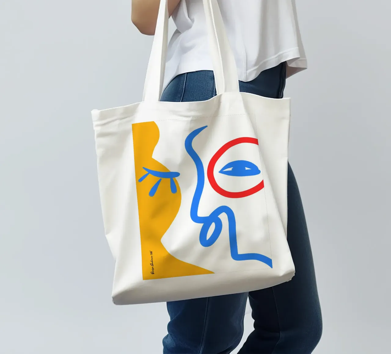 Dynamic Worlds borsa in juta da Mike Leymi
