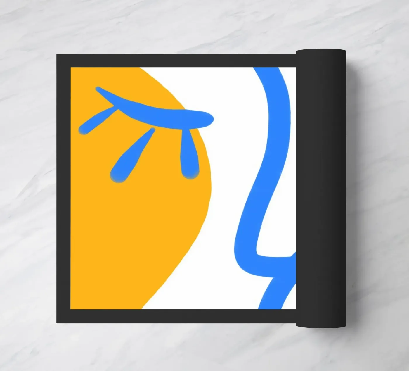 Dynamic Worlds doormat by Mike Leymi