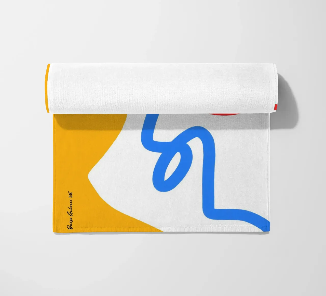 Dynamic Worlds strandhanddoek van Mike Leymi