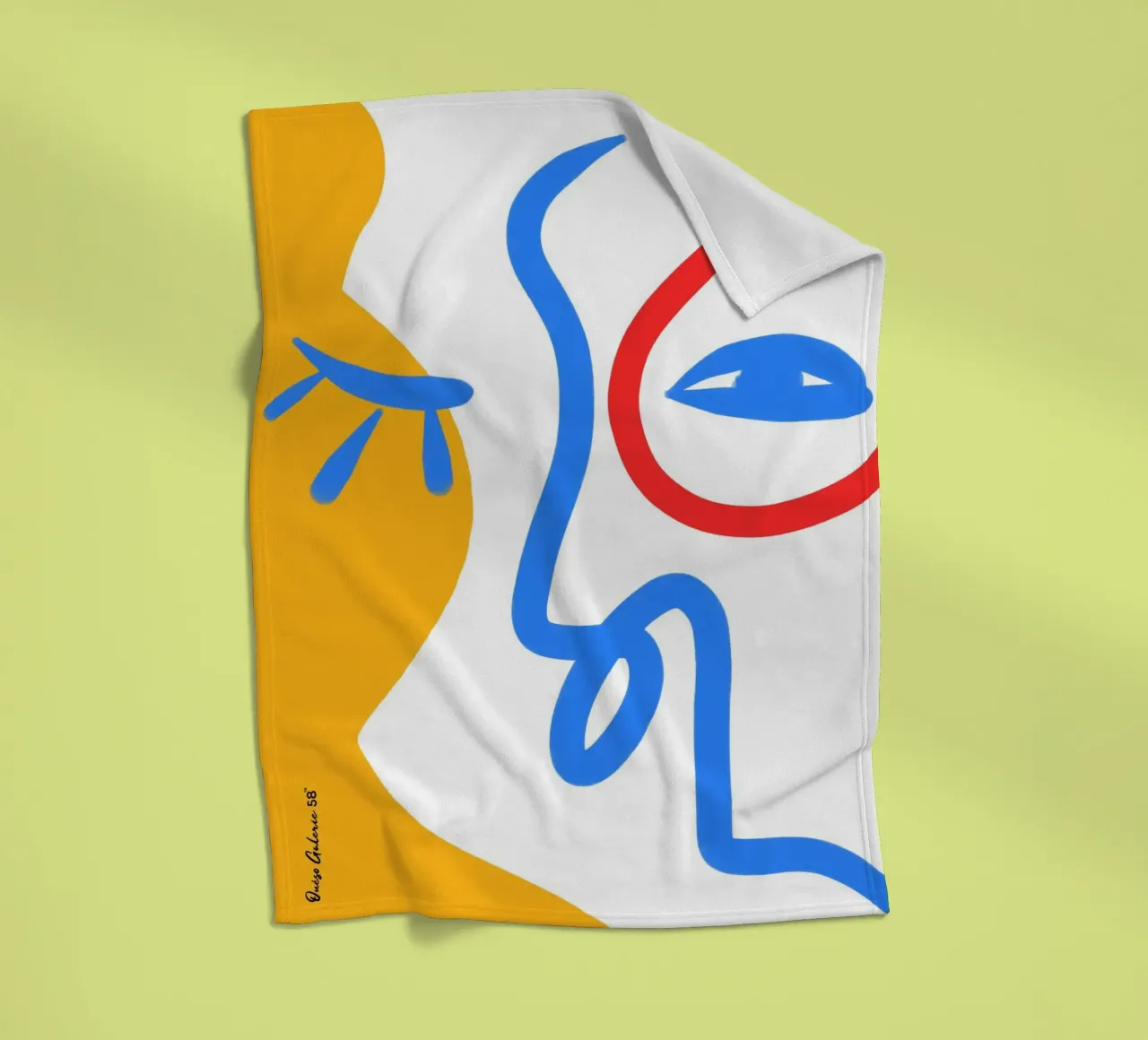 Dynamic Worlds Fleecedecke von Mike Leymi