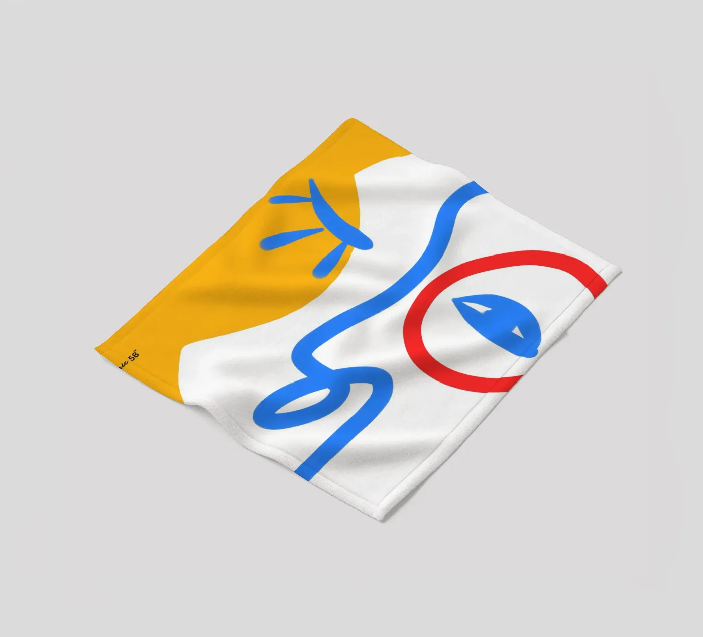 Dynamic Worlds fleecedeken van Mike Leymi