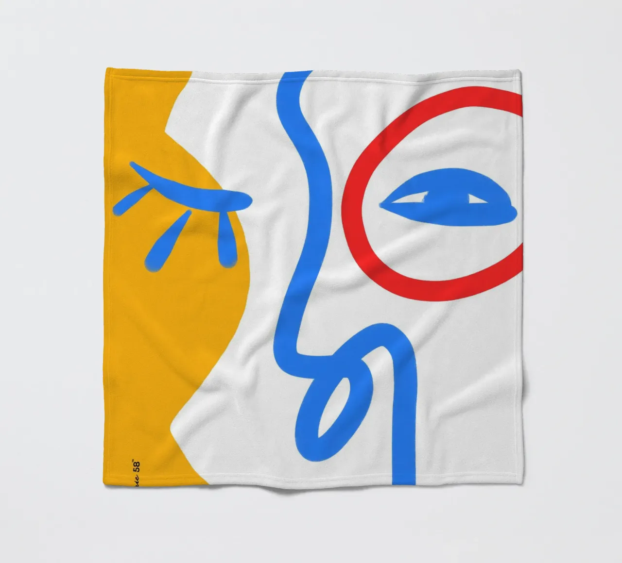 Dynamic Worlds Fleecedecke von Mike Leymi