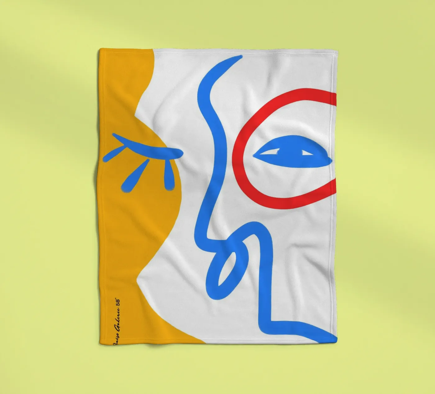 Dynamic Worlds fleecedeken van Mike Leymi