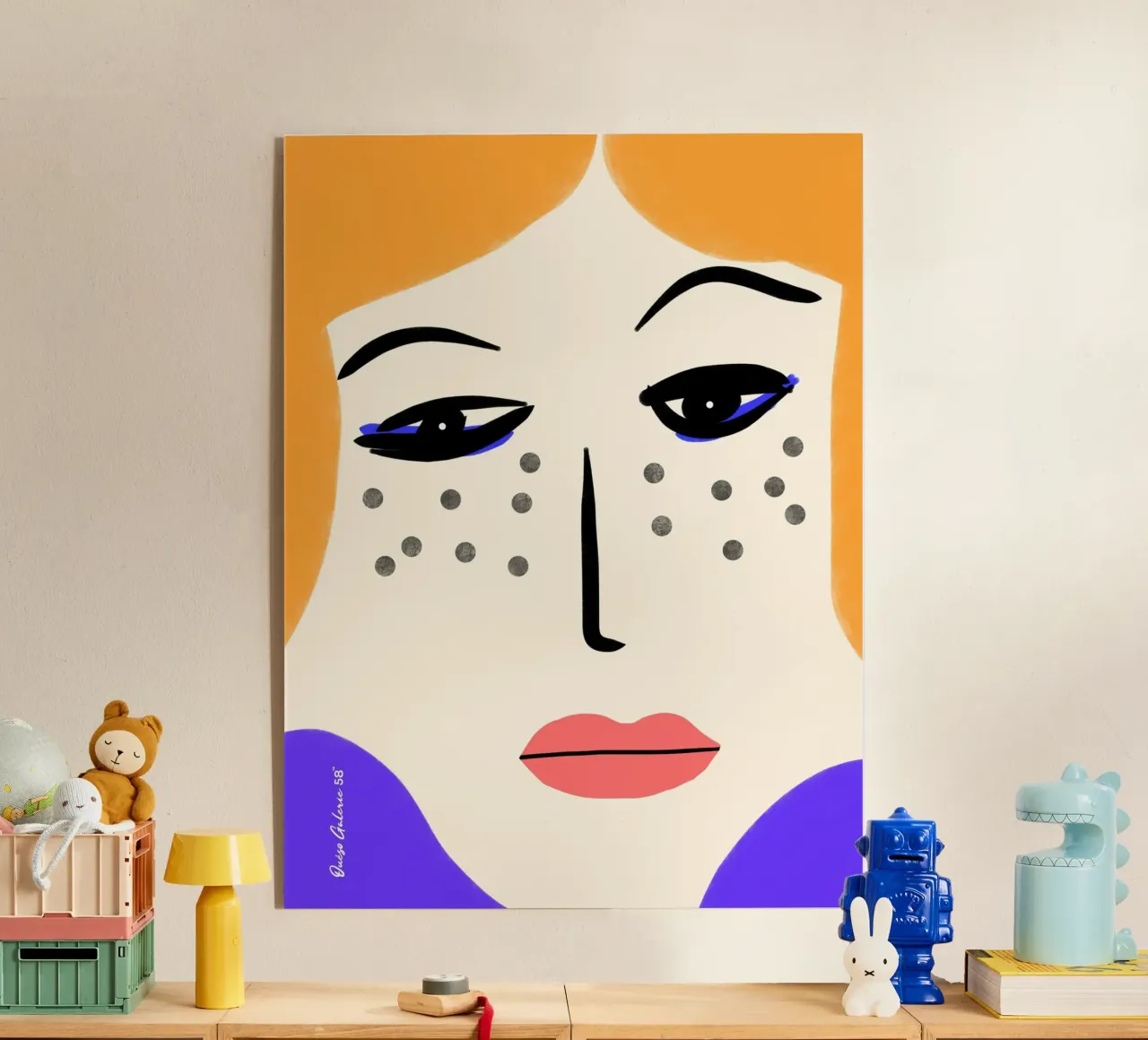 Colorful Waves plexiglass da Mike Leymi