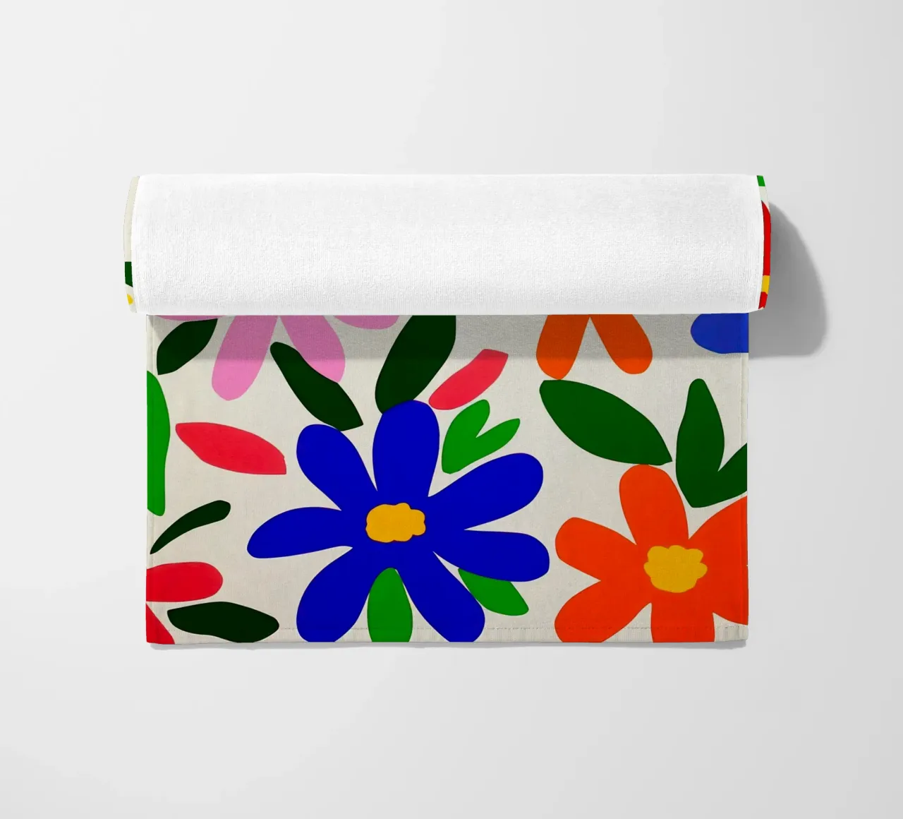 Modello di giardino con fiori colorati di Matisse telo mare da Modern Muse