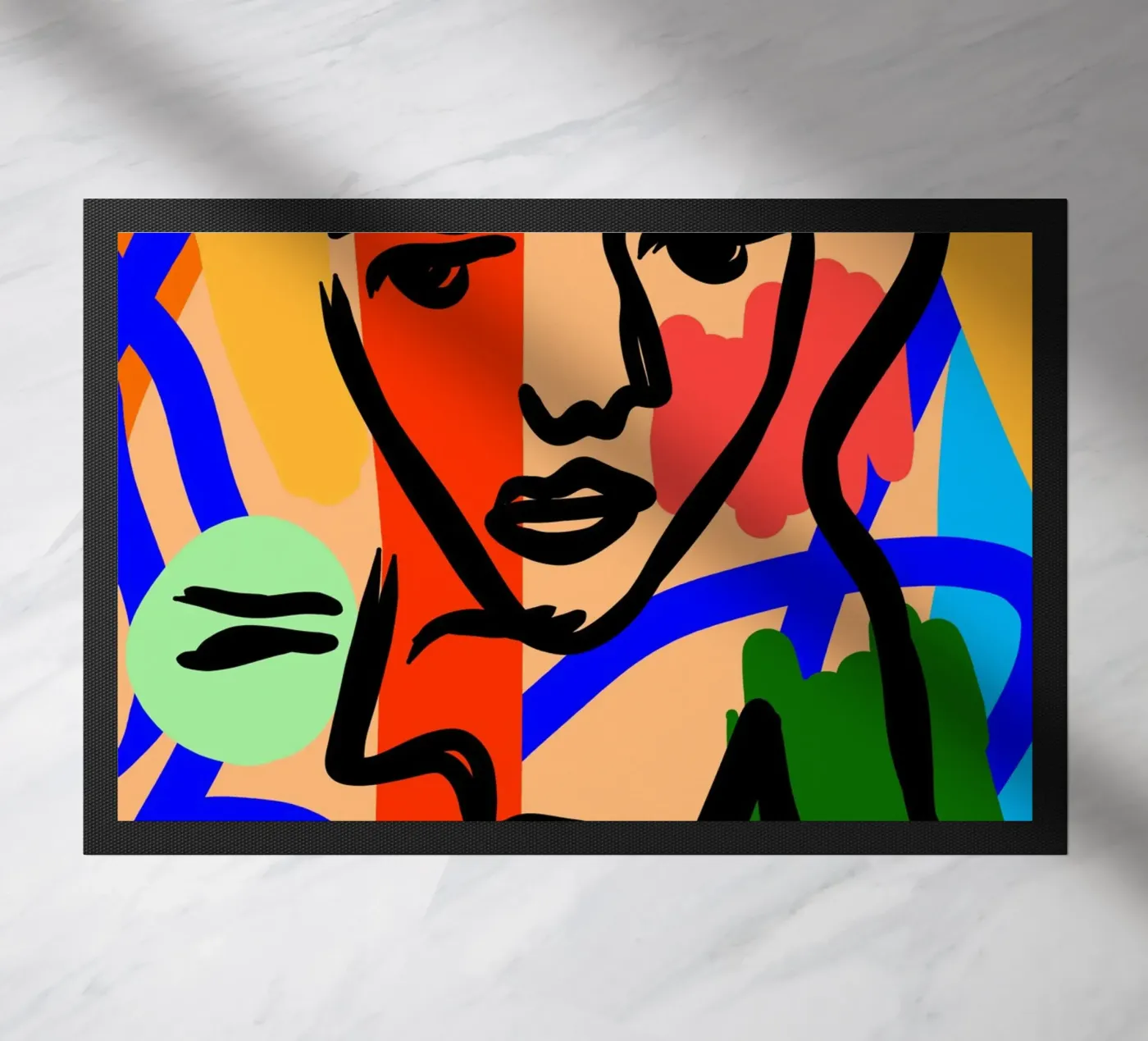 Harmony Flow Fußmatte von Mike Leymi